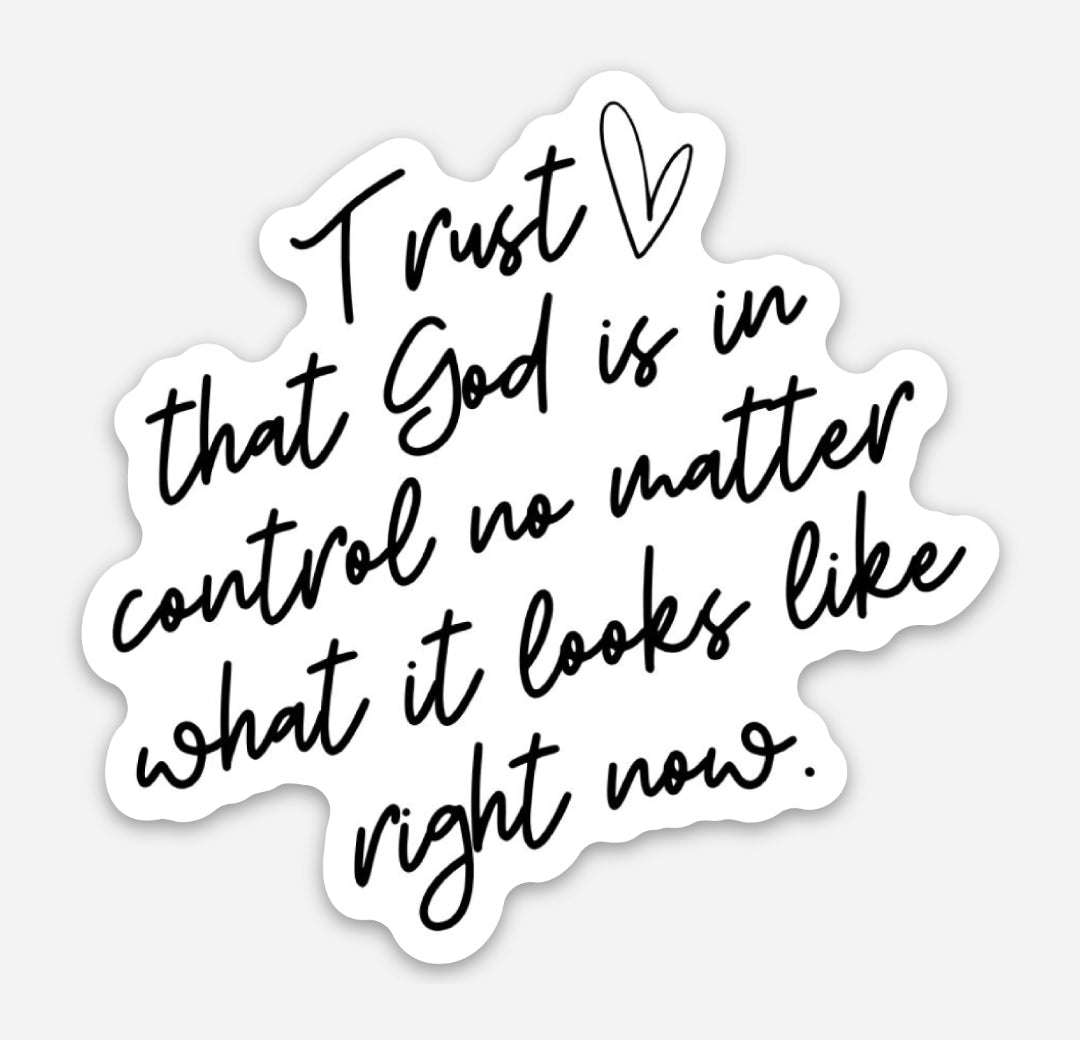 Trust Sticker