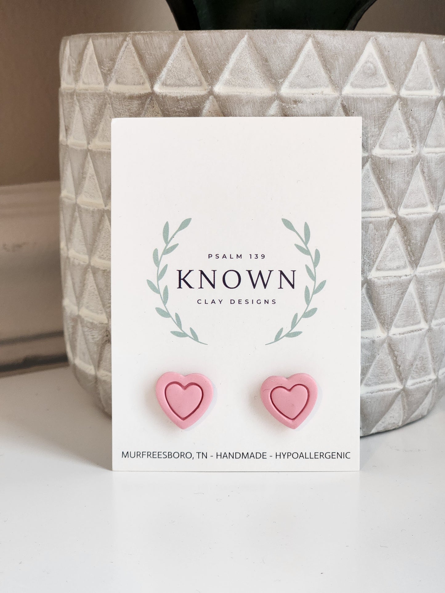 Heart Studs