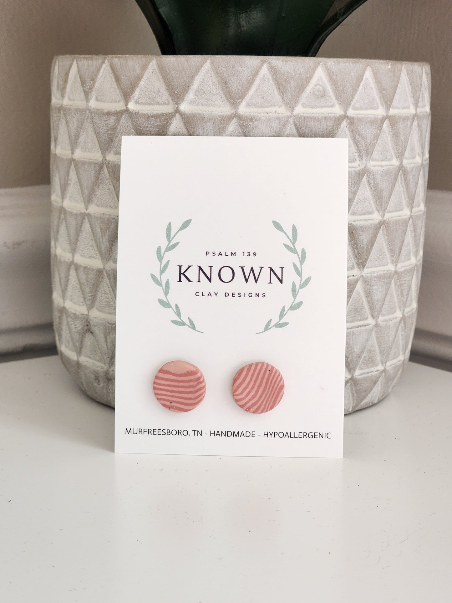 Stripe Studs
